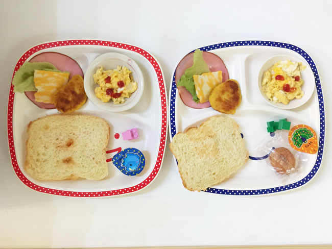 4月23日の子供の朝ご飯