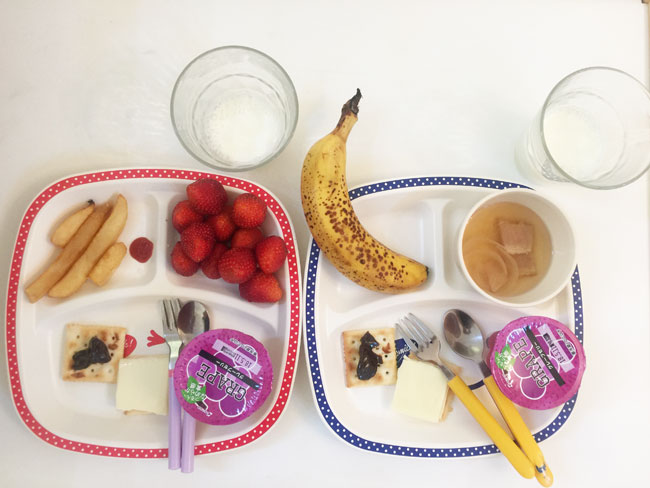 5月1日の子供の朝ご飯