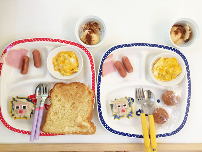 6月5日の子供の朝ご飯