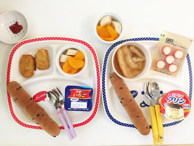 7月2日の子供の朝ご飯