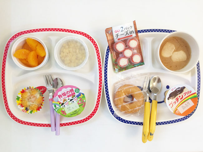 8月30日の子供の朝ご飯