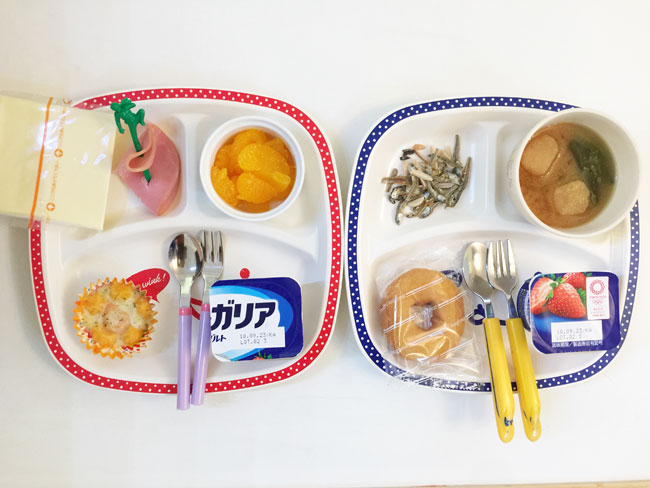 9月12日の子供の朝ご飯