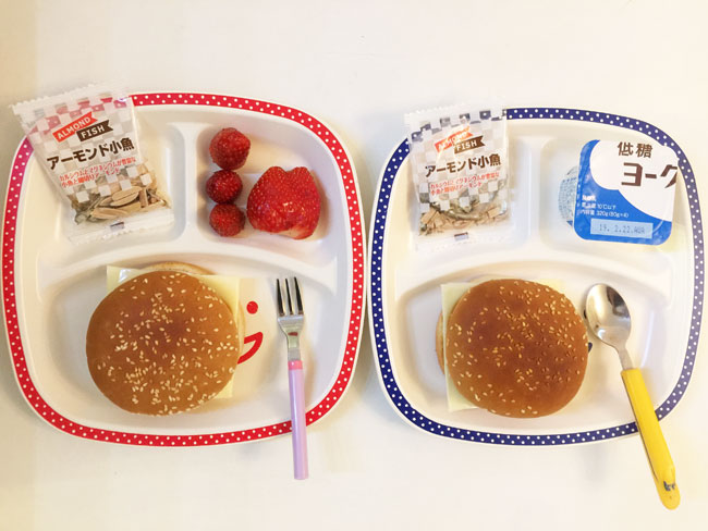 2019年2月20日（水）の子供の朝ごはん