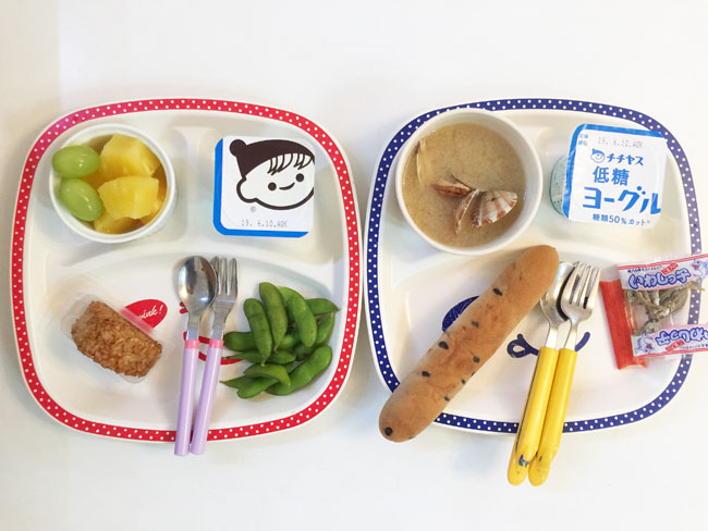 2019年6月5日（水）の子供の朝ごはん