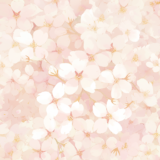 ピンクと白が美しい桜をモチーフにした壁紙｜背景画像｜無料イラスト素材